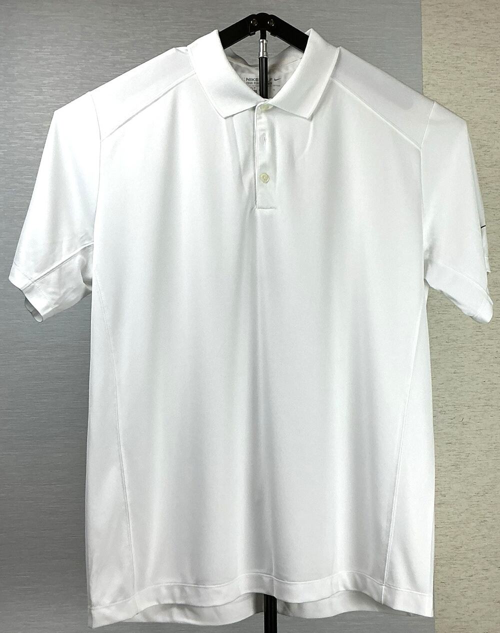 Nike Dri-Fit Men's White Golf Polo Shirt Size XL